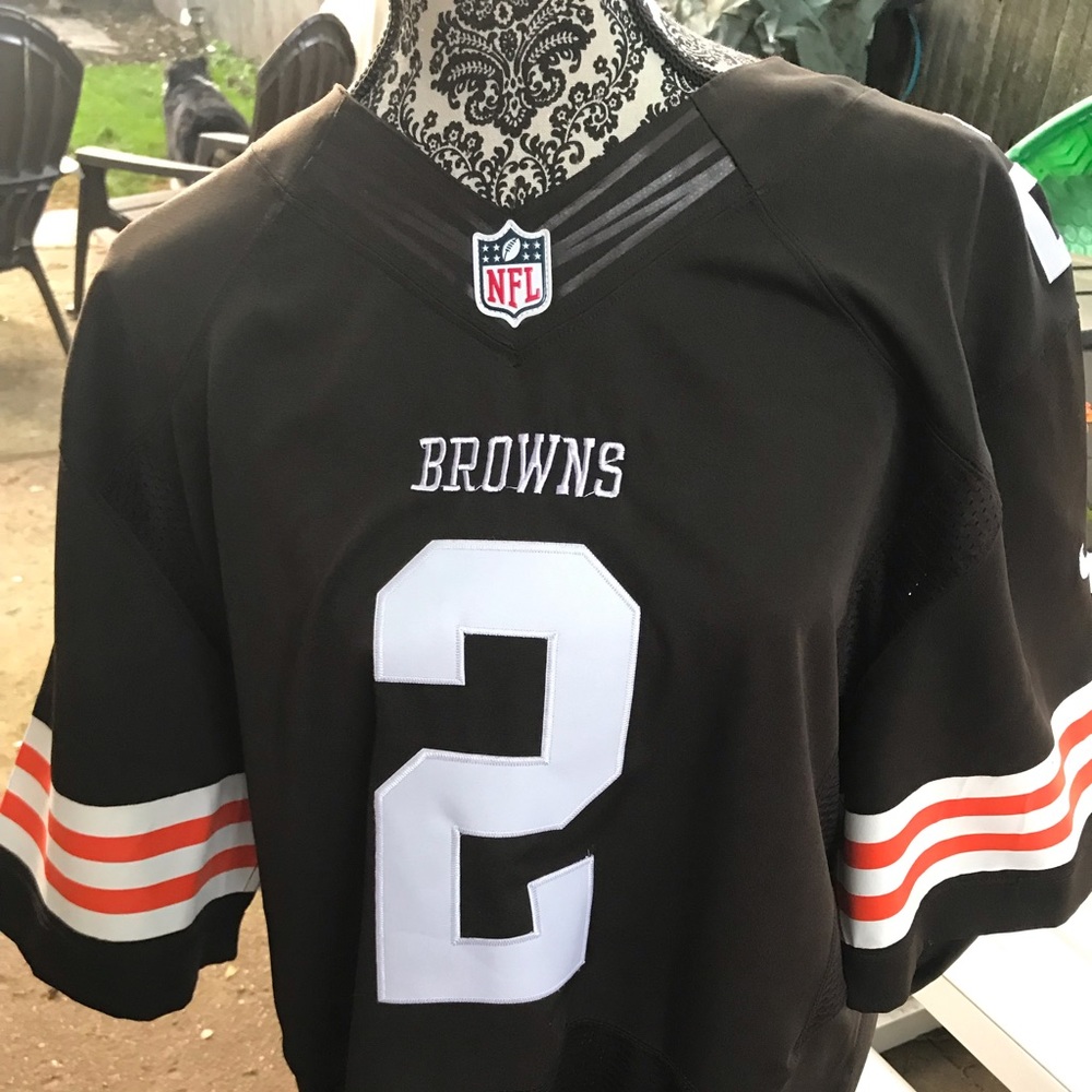 Cleveland Browns Manziel NFL Jersey